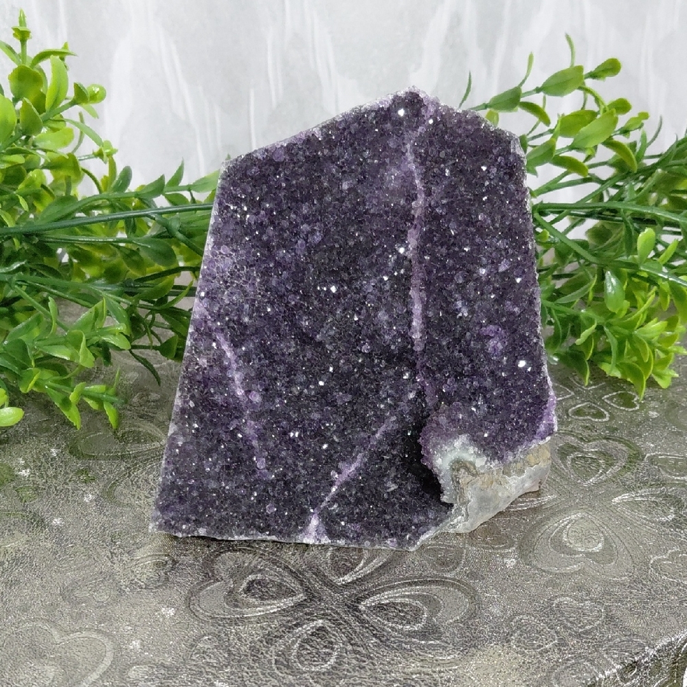 Purple Amethyst Crystal Geode